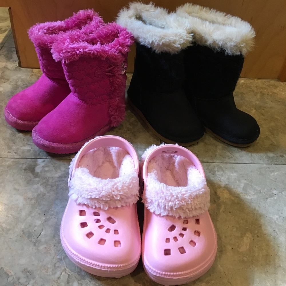 Girls toddler boots size 5